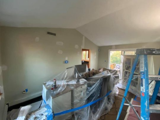dedham carpentry interior painting cabinet refinishing2