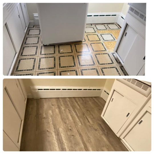 walpole kitchen floor replacment2