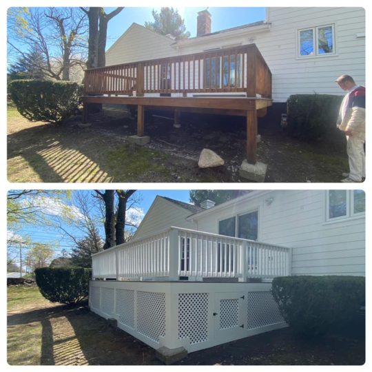 dedham deck refinishing2