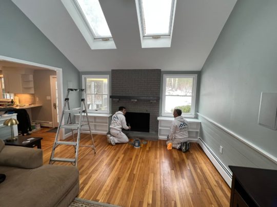 medfield cabinetry refinishing and interior painting2