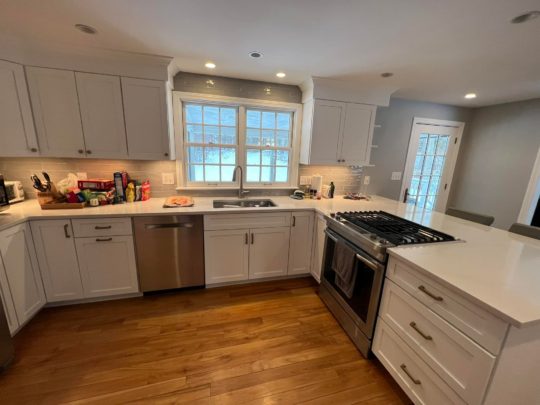 medfield cabinetry refinishing and interior painting4
