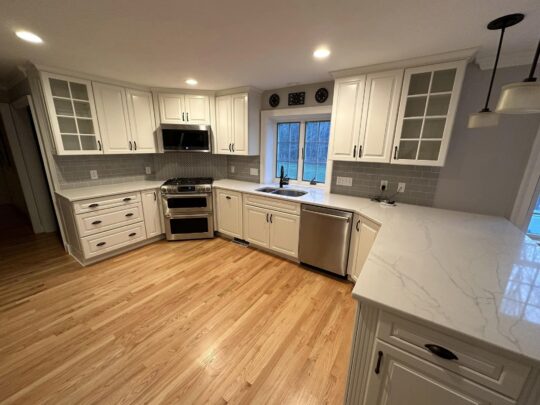 holliston cabinetry refinishing and interior painting6
