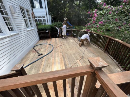 wellesley exterior carpentry and painting and deck refinishing10