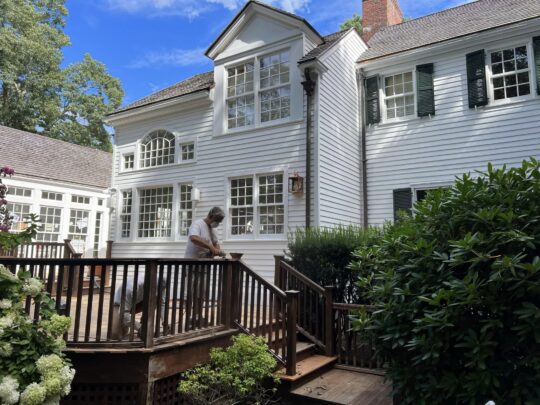 wellesley exterior carpentry and painting and deck refinishing13