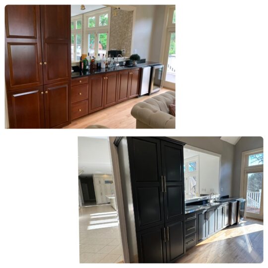 westwood cabinetry refinishing and interior painting21