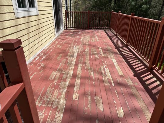 walpole deck refinishing3