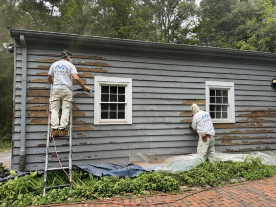 medfield exterior carpentry painting and deck refinishing4