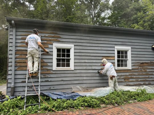 medfield exterior carpentry painting and deck refinishing5