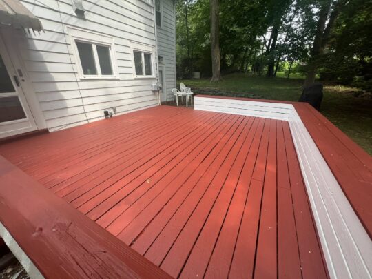 chestnut hill deck refinishing2