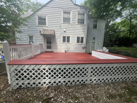 chestnut hill deck refinishing3