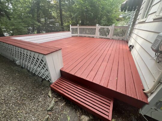 chestnut hill deck refinishing7